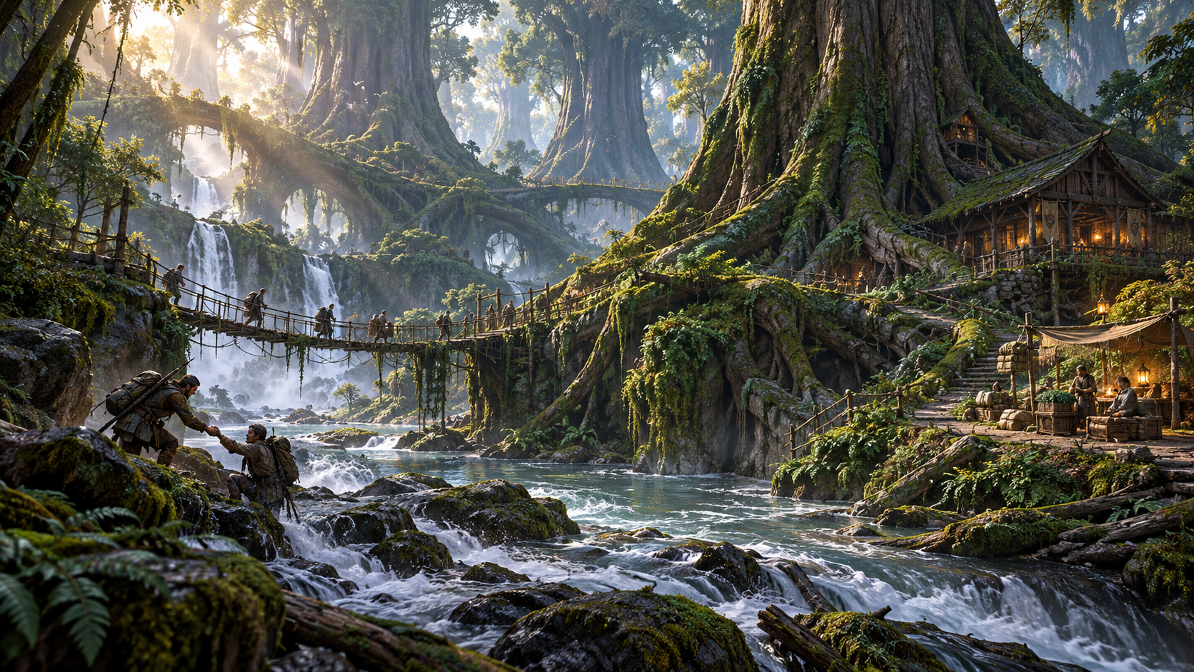 Greatroot Forest concept art